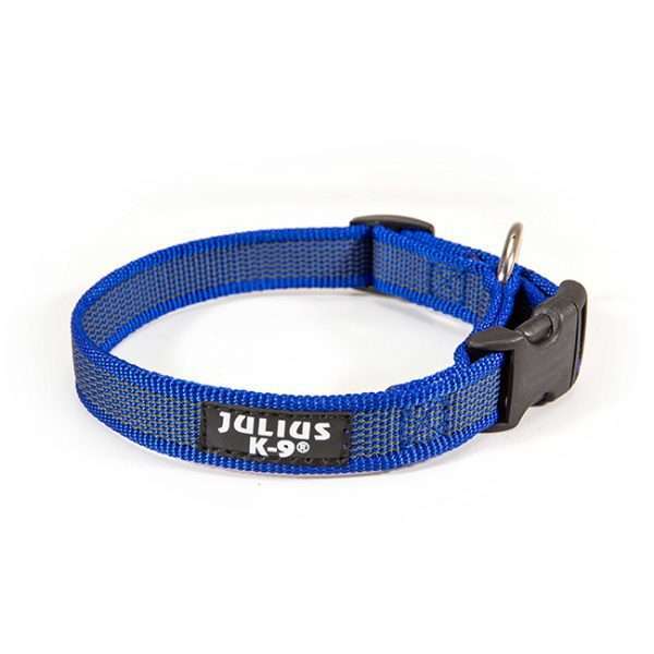 Julius K9 NZ Color & Gray collar in blue