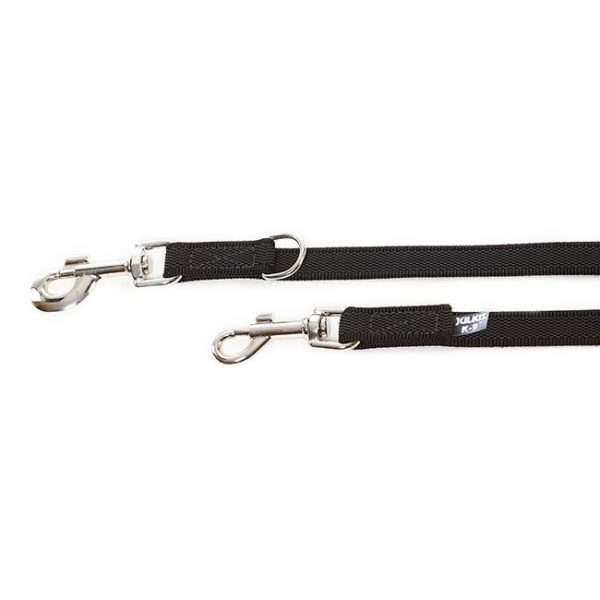 Julius K9 Color & Gray Adjustable Leash carabiner and D-ring