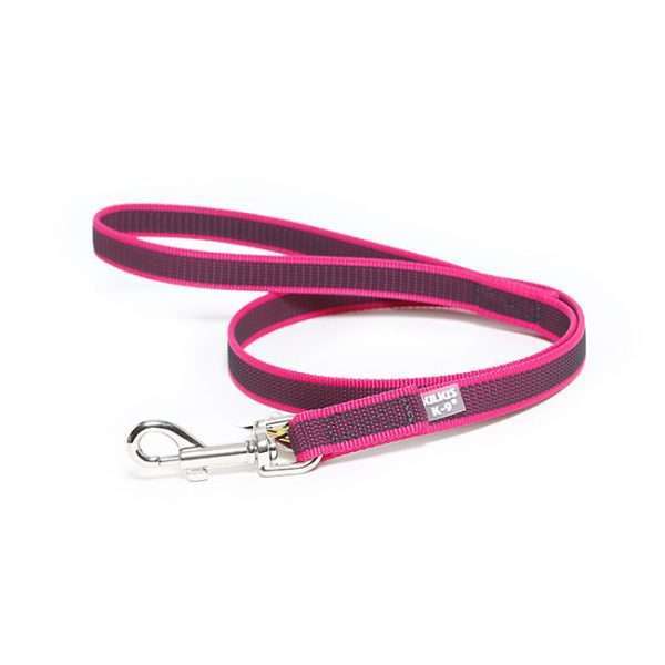 Julius K9 Color & Gray Leash in pink