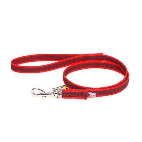Julius K9 Color & Gray Leash in red