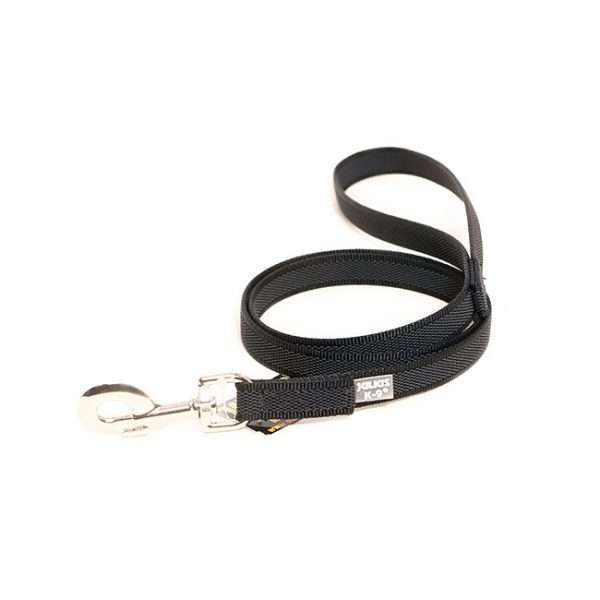 Julius K9 Color & Gray Leash in black