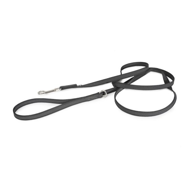 Color & Gray® Leash - Black/Grey, 20mmx1.8m